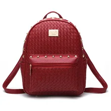 Старинные марки переплетения рюкзак хозяйственная сумка дамы bookbags школа Моды подростков девушка рюкзаки mochila femininas