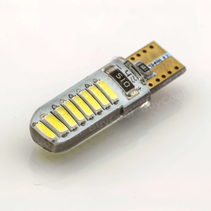 

1*The new car LED highlighting decoding T10 16smd shown wide light crystal light red silica gel in the wide, blue light