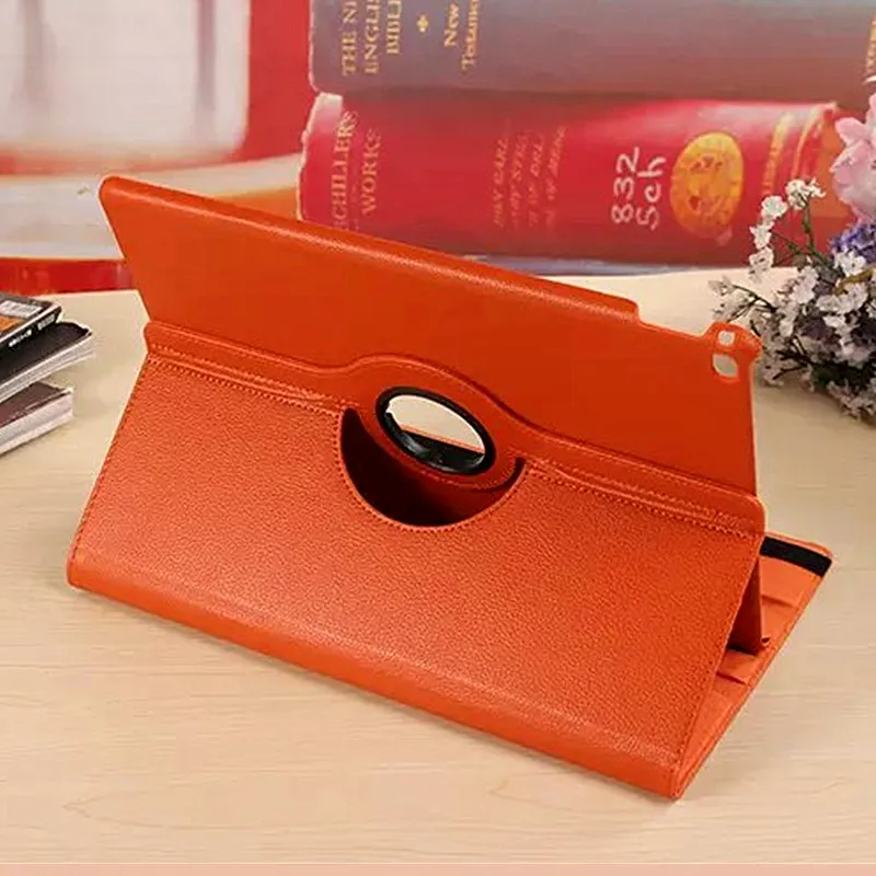 

New Fashion 360 Rotating PU Leather Case Smart Cover for iPad Pro 12.9" High Quality Tablet Stand Shell Case for iPad Pro