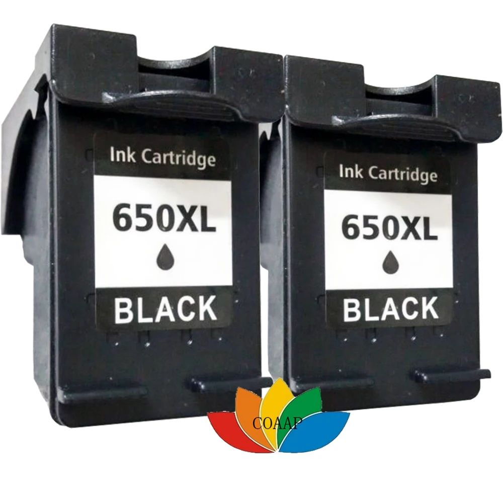 Aliexpress.com : Buy 2x Compatible HP 650XL HP650 HP 650 Black Ink ...