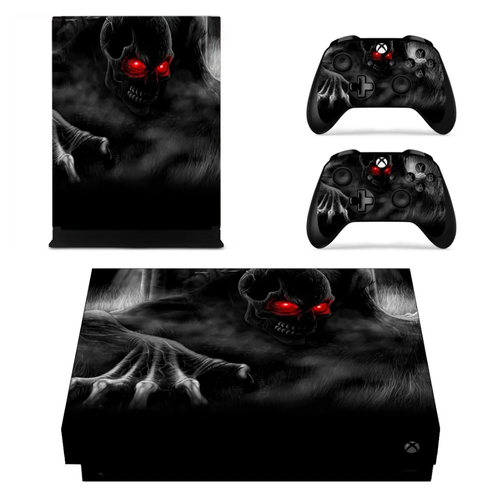 NieR Automata лицевые панели кожи консоли и наклейка на контроллер для Xbox One X консоли+ контроллер кожи стикер