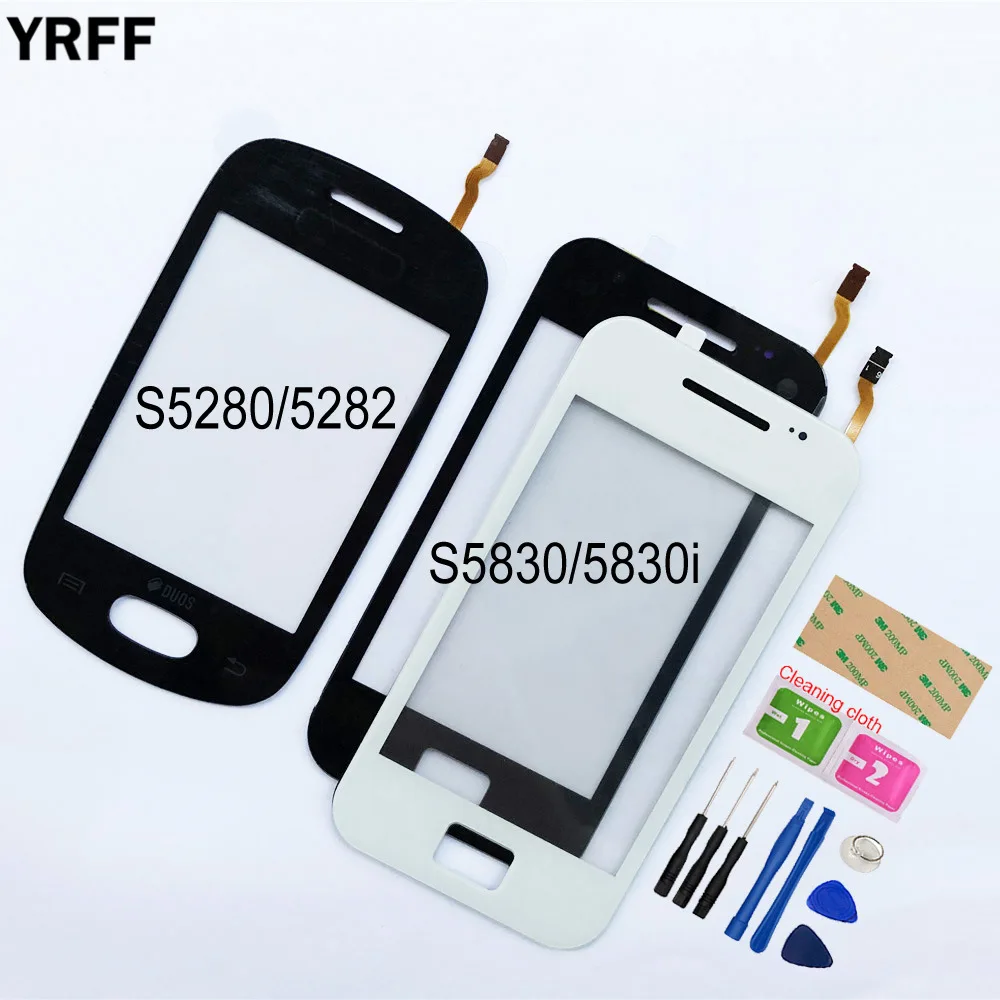 

For Samsung Galaxy Star S5280 S5282 Mobile Touch Screen For Samsung Galaxy Ace S5830 S5830I Touch Screen Panel Lens Sensor