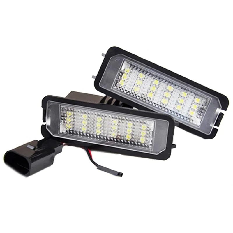 Автомобильный Стайлинг светодиодный светильник для номерного знака 18SMD Canbus без