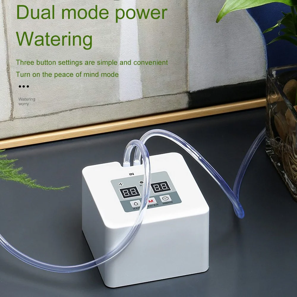 

DIY Micro Automatic Drip Irrigation System 5~10 Pots Self Water Indoor Sprinkler USB Charging Garden Watering System