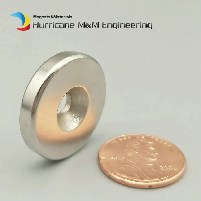 

12-200pcs NdFeB Countersunk Magnet Dia. 20x5 (+/-0.1)mm thick M5 Screw Countersunk Hole Neodymium Rare Earth Permanent Magnet