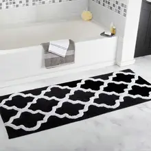 1 шт. 45X120 см микрофибры КОВРИКИ для кухни декоративный коврик нескользящий коврик коврики для душа коврик для гостиной ванной комнаты