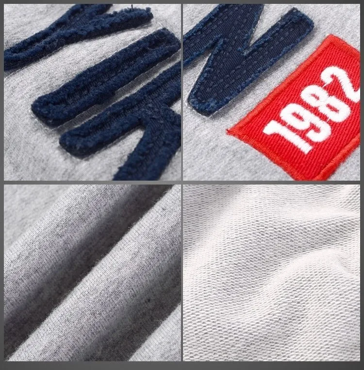 Sport Jogging Trousers Men 100% Cotton Sweatpants for Autumn