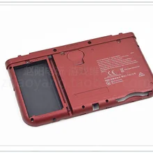 Красный, синий, черный цвет для New 3DS XL New 3ds LL пластиковый внутренний нижний корпус, чехол, задняя крышка, сменный корпус батареи