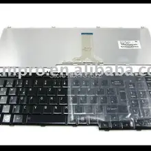 Тетрадь клавиатуры/клавиатуры для ноутбука Toshiba Satellite P300 P305, Qosmio G50 X305 G501 глянцевый черный гр(DE)-NSK-TB80G
