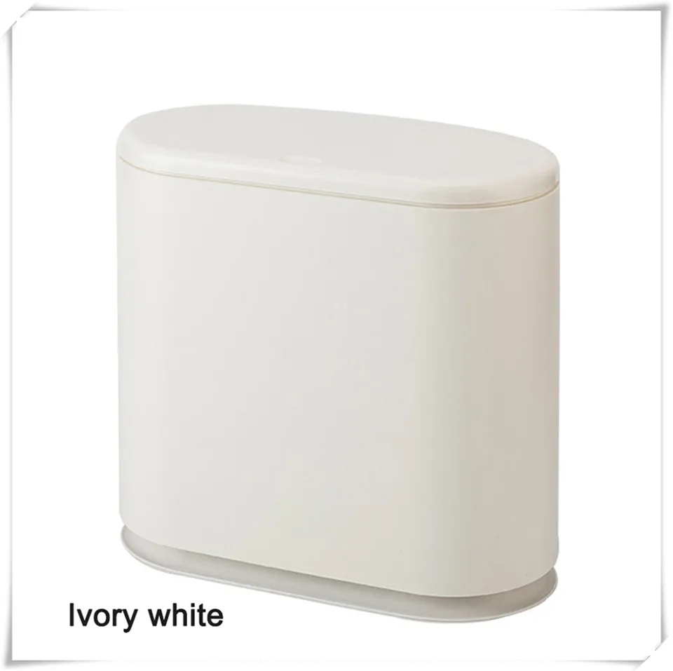 Waste Bins a Ivory white