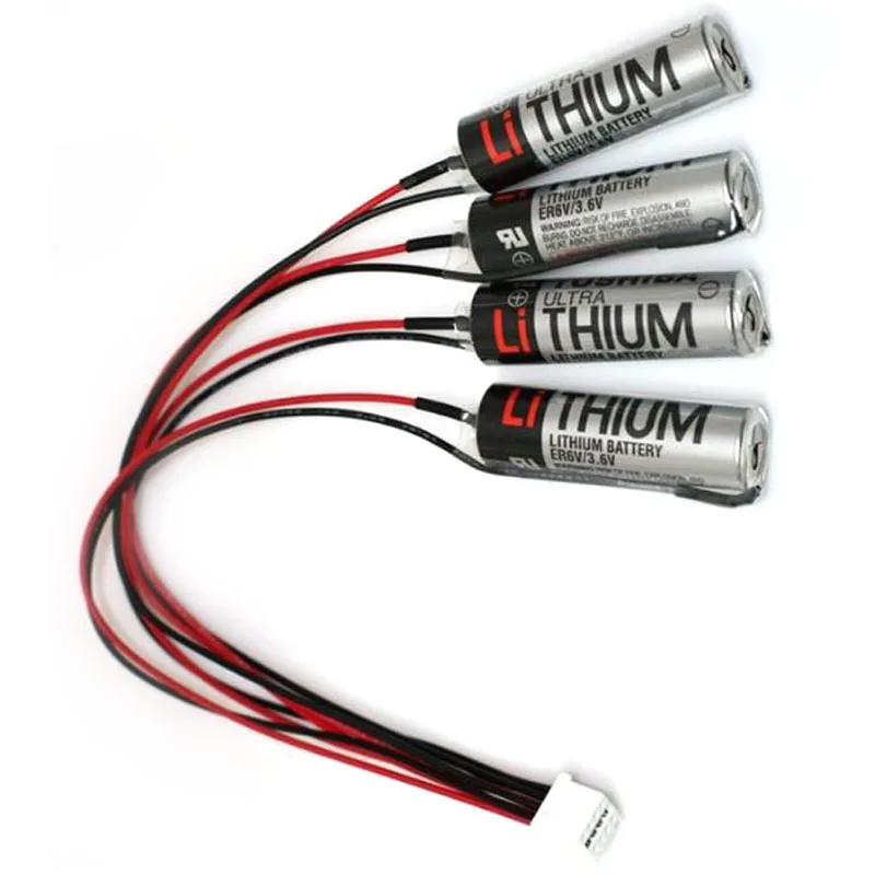 Оригинальный флэш-аккумулятор для сервера Toshiba YASKAWA Motoman Robot HW0470360 4x ER6V/3 6 V PLC |