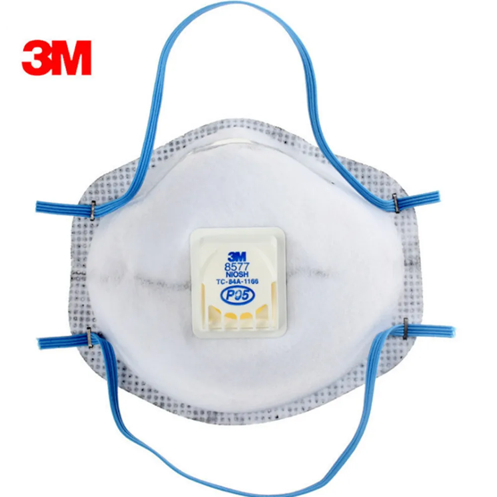 

Organic 3M 8577 Vapor Odor and Particulate Dust Masks Anti Formaldehyde Oil Fume Second-hand Smoke P95 with Nuisance PM 2.5 Mask