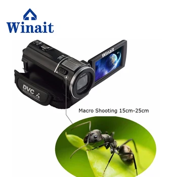 

Winait Rotatable Touch Screen LCD 1080P Full HD 24MP Photo Digital Video Camera Camcorder With Remote Controller HDV-F5