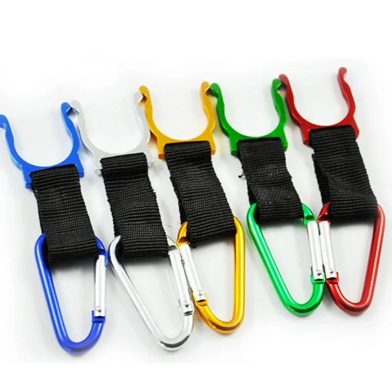 1 шт на открытом воздухе бутылка для воды держатель с крючком и пряжкой клип