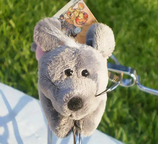 12cm Fridge Plush toys Gray mouse Baby Toy Refrigerator mice rat