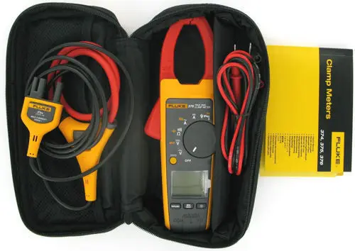 

Fluke 376 True-rms AC/DC Clamp Meter with iFlex 2500A AC with soft case !!NEW!! F376 fluke