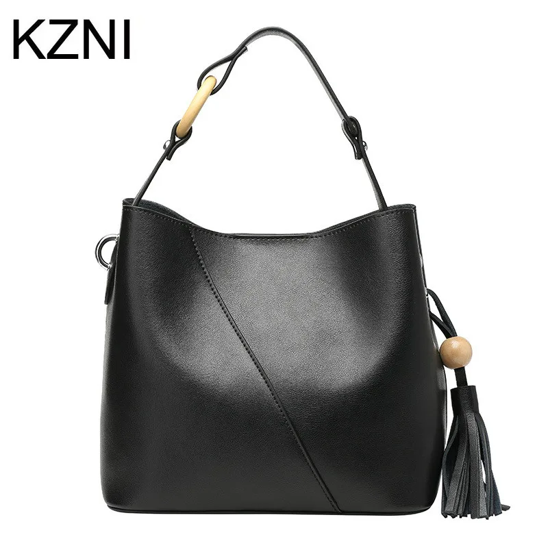 KZNI  genuine leather women handbag messenger bag famous brand good quality crossbody bags for women bolsas femininas L121144