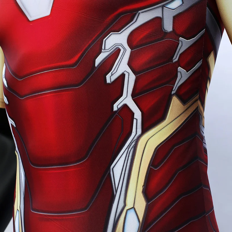Футболка «Железный человек»; костюм Мстителей; костюм «Железный человек»; MK85; футболка с 3D принтом «Мстители 4»; футболки «Тони Старк»; спортивные обтягивающие футболки; одежда