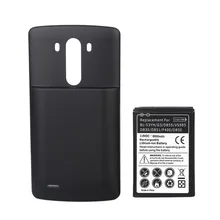High Capacity 6800mAh Rechargeable Battery Bateria Replacement For LG G3 Battery D855 VS985 D830 D851 F400 D850, Free Shipping