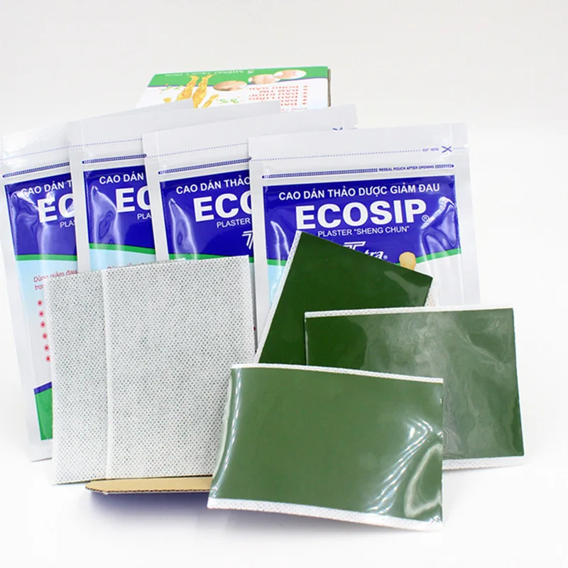 10PCS ECOSIP Authentic Vietnam Pain Relieving Patch Rheumatic Arthritis Cervical Spondylosis Lumbar Pain Relief Massager Therapy-1