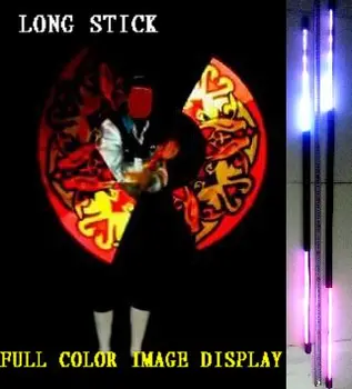 

LED poi long stick, 80 Pixels long poi, full-color LED stick, programmable long poi,3 section, quick install