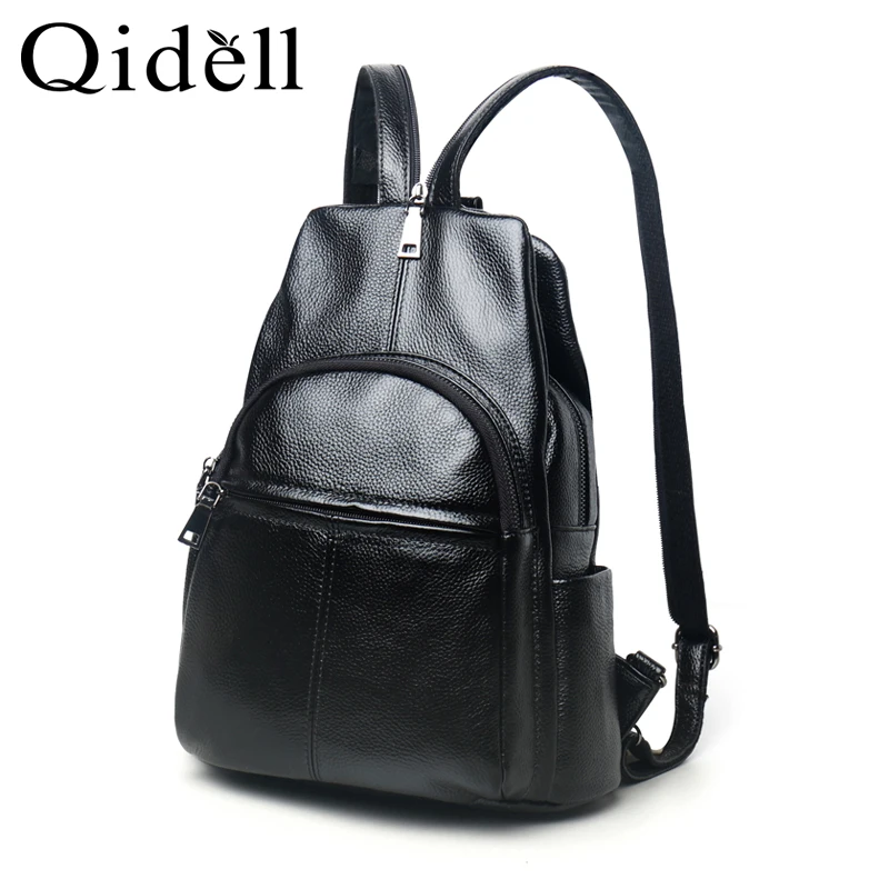

2018 New Mini Fashional Preppy Style Genuine Leather Multi-use Female Women Bag/Shoulder Bag/ Backpack