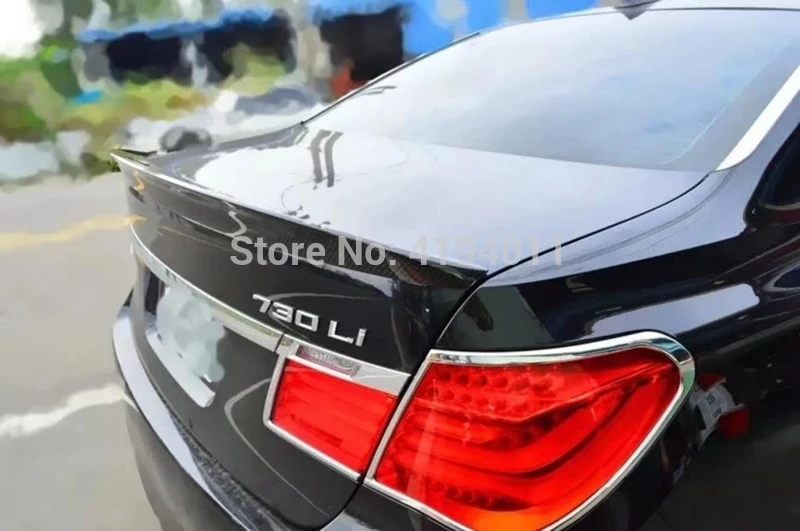 MONTFORD для BMW F01 F02 F03 F04 7 серий седан 2010 - 2015 750i 760i углеродное волокно задний спойлер