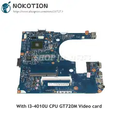 NOKOTION EA40-HW MB 48.4YP07.01M NBMDC11005 основная плата для acer aspire E1-472G Материнская плата ноутбука I3-4010U Процессор GT720M видео карты