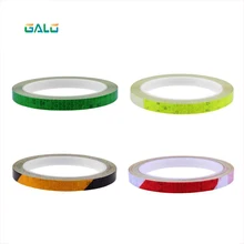 800 см X 1 см/315 дюйма Люминесцентная MTB велосипед Велоспорт мотоцикл автомобиль светоотражающие наклейки Газа наклейка ленты безопасность Водонепроницаемый светоотражающая лента