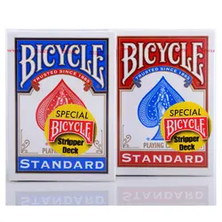 Шт. 1 шт. оригинальный Велосипедный спорт зачистки палуба карточные игры Magic Trick синий или красный покер карты реквизит для фокусов