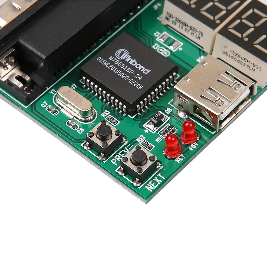 Новый диагностический компьютер 2 знака pci карта Диагностическая анализатор