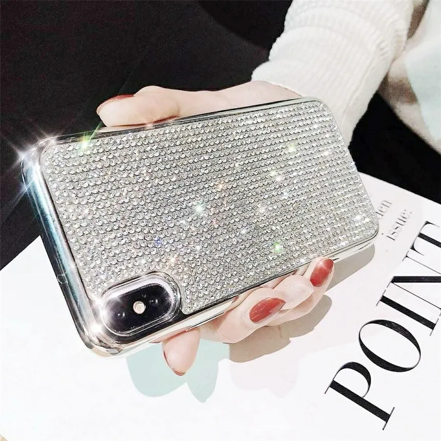 

Luxury Sparking Glitter Silicone Case for Huawei Mate 20 Pro Bling Soft TPU Plating Shell Cover for Huawei Mate 20 / Mate 20 Pro
