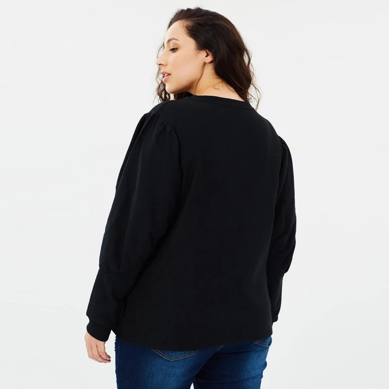 Свободный офисный стиль большие размеры 7xl 6xl 5xl Женская толстовка 2017 осень о