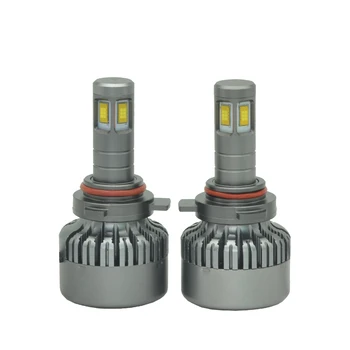 

LOAUT 4 CSP Car LED Headlight Mute Fan 9012 8000LM 70W 12V Fog Light Main Light Auto Headlamp CSP Fog Light Bulb V10
