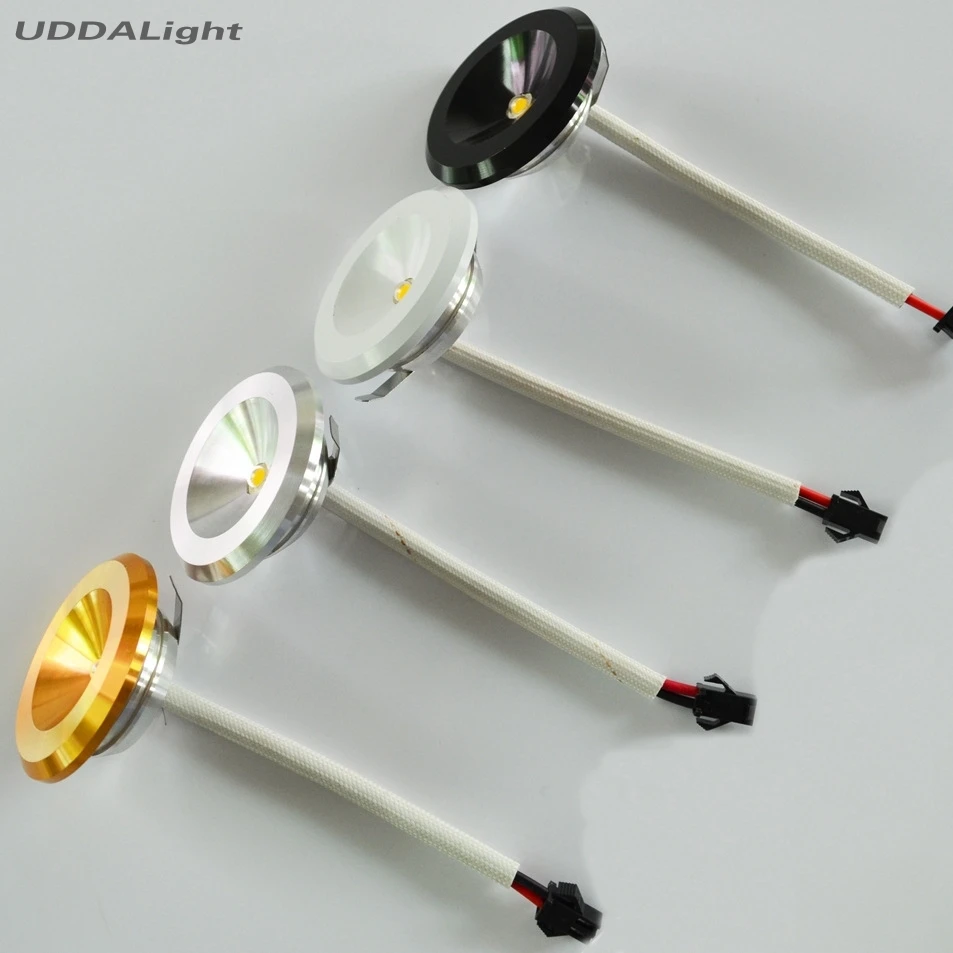 down light led spot glod silver white black under cabinet light 30% off