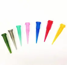 TZ-TT TT full plastic cone Angle type glue dispensing needle tip with length 32mm tt 14g 27g 1000pcs bag dispensing needles blunt glue liquid dispenser dispensing needle plastic tapered tips