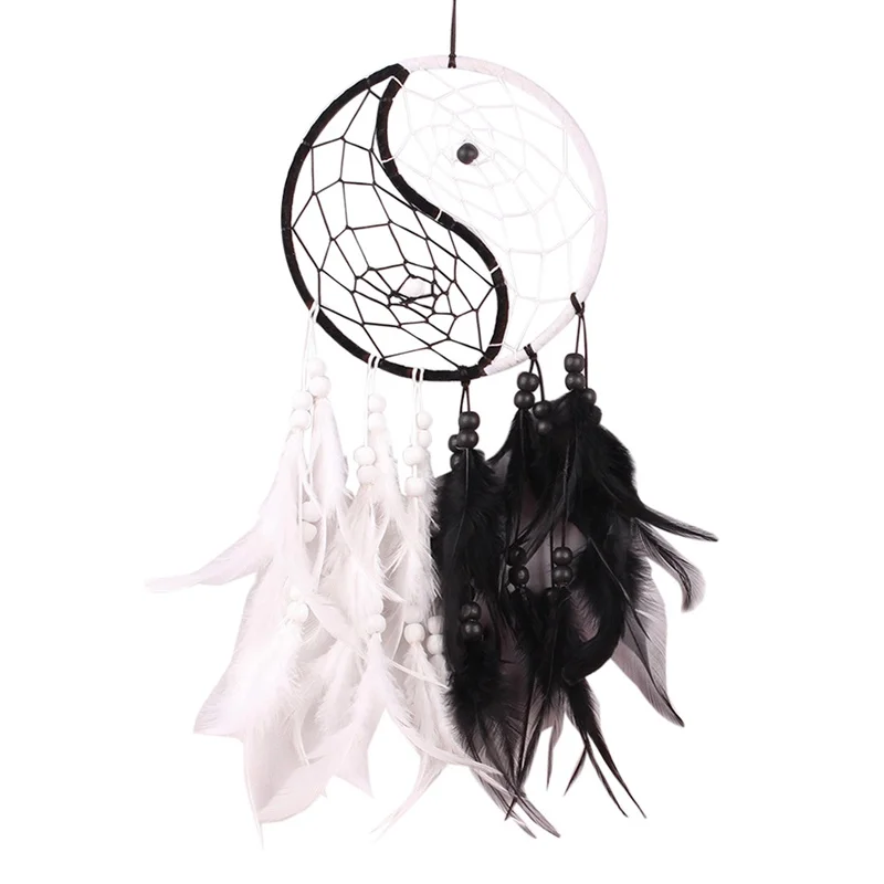 

Handmade Dream Catcher With Feathers Car Wall Hanging Decoration Gift Room Decor adesivos para parede Dreamcatcher