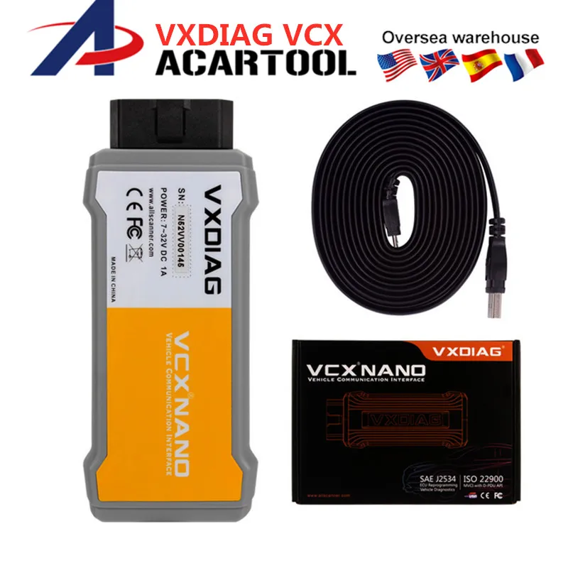 

VXDIAG VCX NANO Diagnostic-tool With Multi-language For Volvo Car Diagnostic Tool Powerful Than For Volvo Vida Dice 2014D