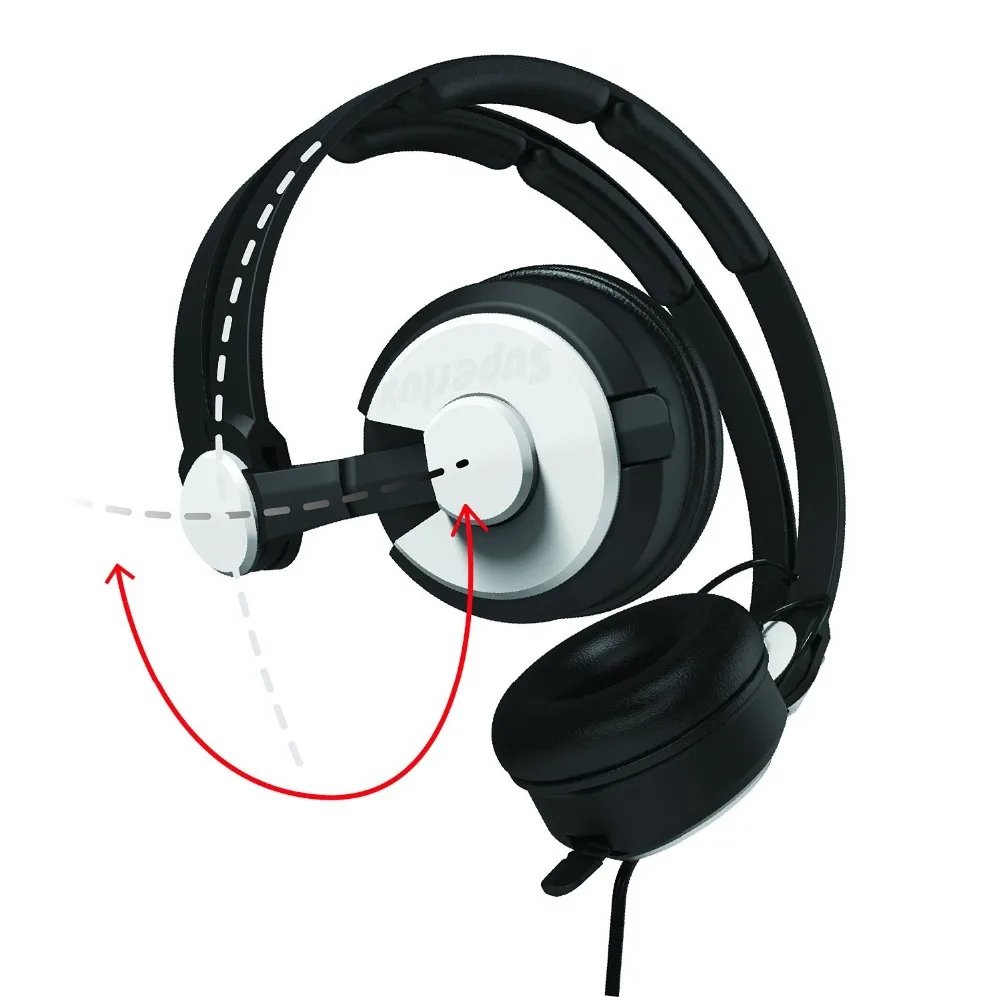 Superlux HD562 полный спектр мониторинга DJ наушники Портативный Музыка шумоизоляция закрытого типа гарнитура HD562