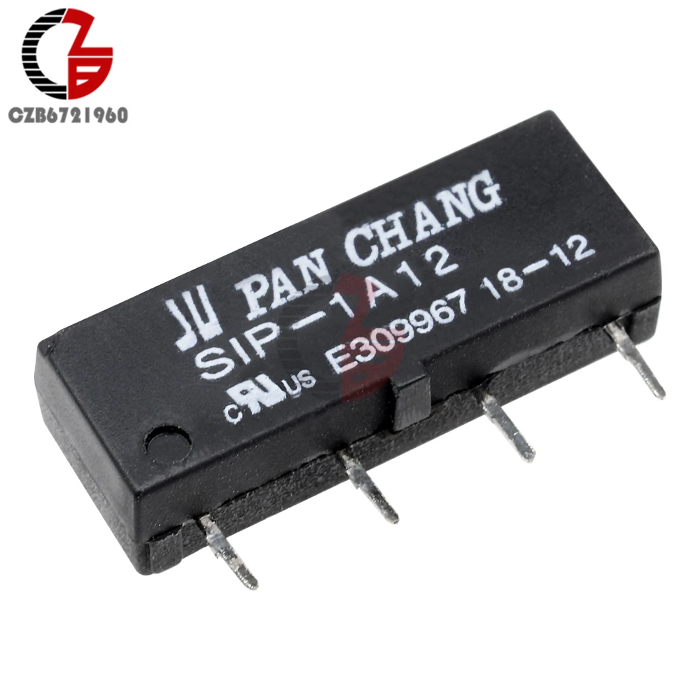 12V реле SIP-1A12 геркон реле 4PIN для PAN CHANG реле