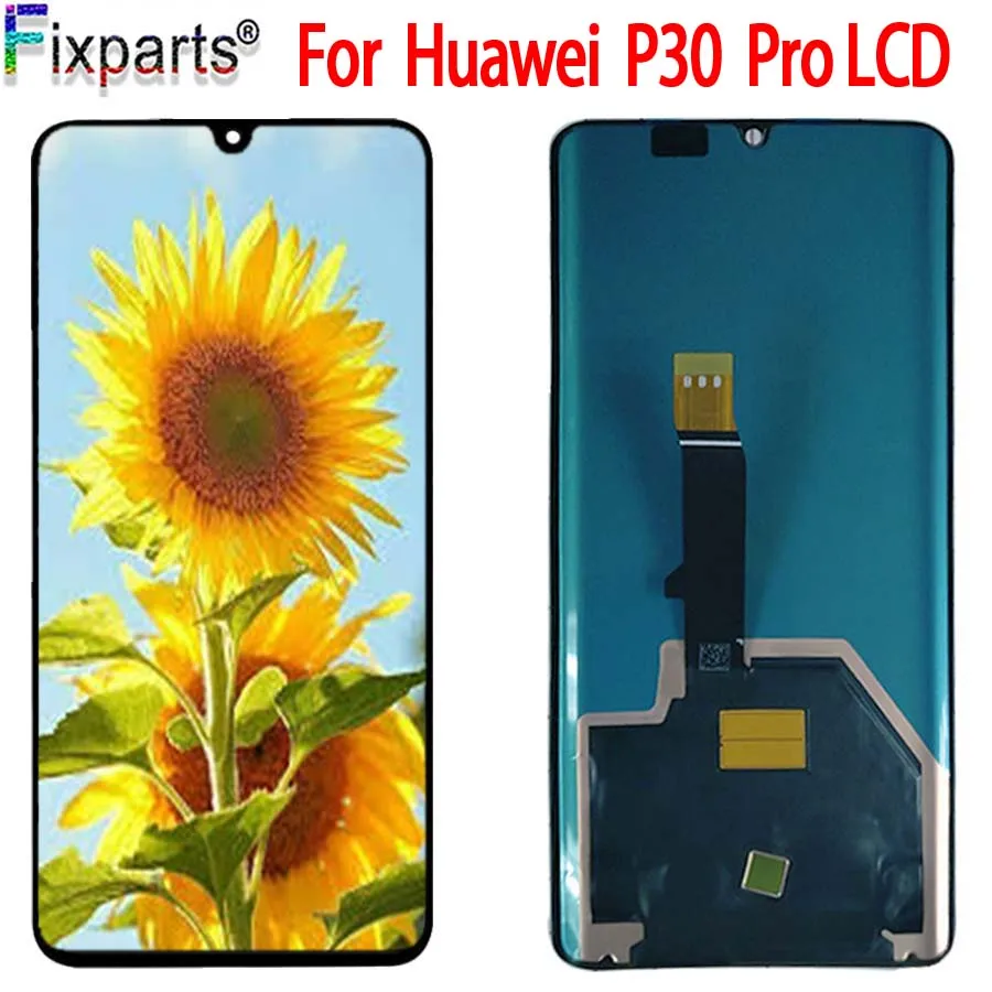 

Original For Huawei P30 Pro LCD Touch Screen Digitizer Assembly Replacement Parts 6.47" Huawei P30 Pro VOG-L29 VOG-L09 Display