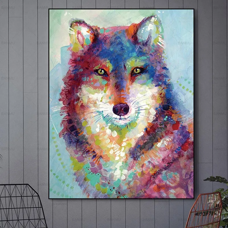 Picture Canvas painting animal poster wall art home Decorative prints art wall Abstract painting wall pictures for living room Picture Canvas painting animal poster wall art home Decorative prints art wall Abstract painting wall pictures for living room