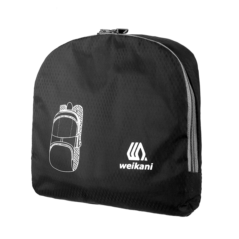 Weikani Waterproof Foldable Backpack Nylon Outdoor Climbing Backpack Sports Folding Bag Men Women Travel Hiking Backpack
