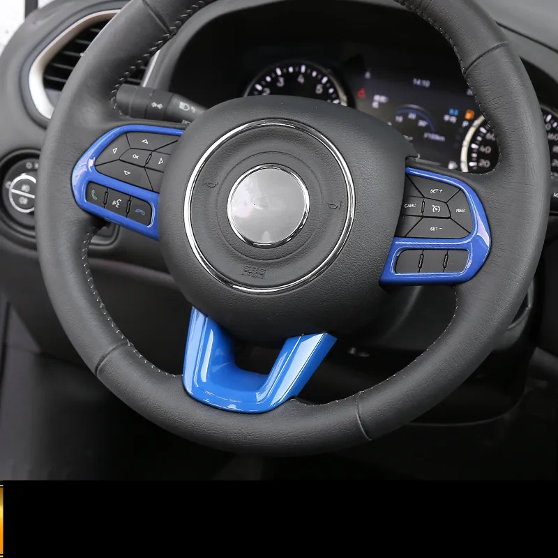 Чехол на руль для Jeep Compass 2017 18 2019 Renegade 2016 17 19 AAA287A | Автомобили и мотоциклы