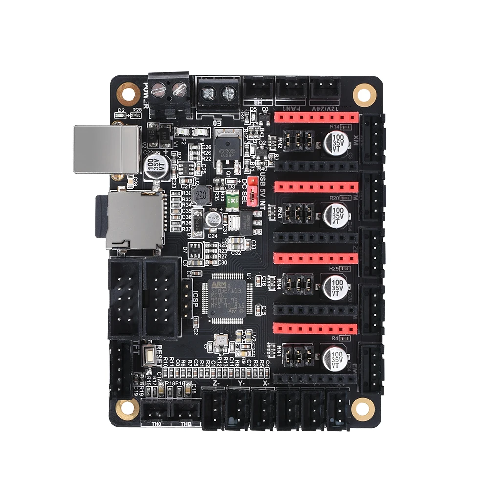 Плата управления BIGTREETECH SKR mini V1.1 32 бит детали для 3D принтера TMC2208 TMC2130 spi драйвер Reprap