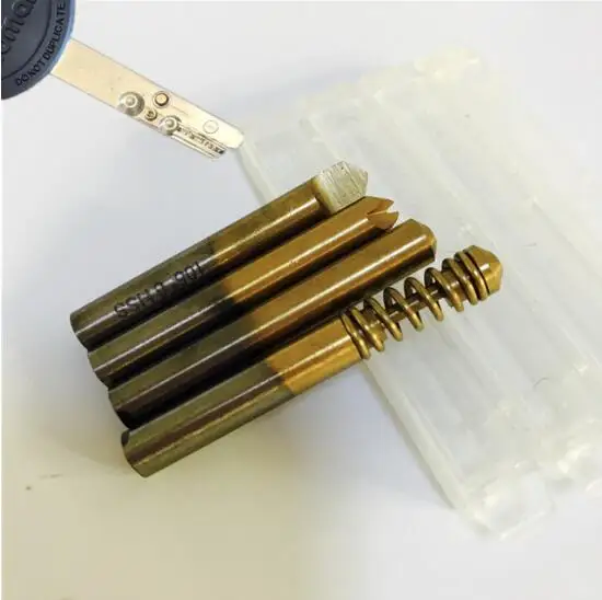

high speed steel mult-t lock set for key duplicating/Locksmith supplies key cutter for key cutting machines one set