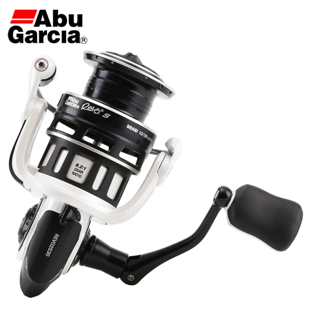 Оригинальная Рыболовная катушка ABU GARCIA 6,2: 1 REVO2 S10 20 30 40, спиннинговая Рыболовная катушка 7+ 1BB 4,5 кг-7,7 кг, макс. Драг, снасти для пресной и соленой воды