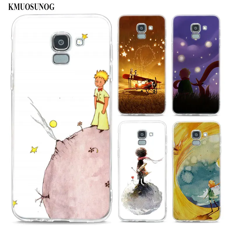 

Transparent Soft Silicone Phone Case The Little Prince For Samsung Galaxy j8 j7 j6 j5 j4 j3 Plus 2018 2017 Prime