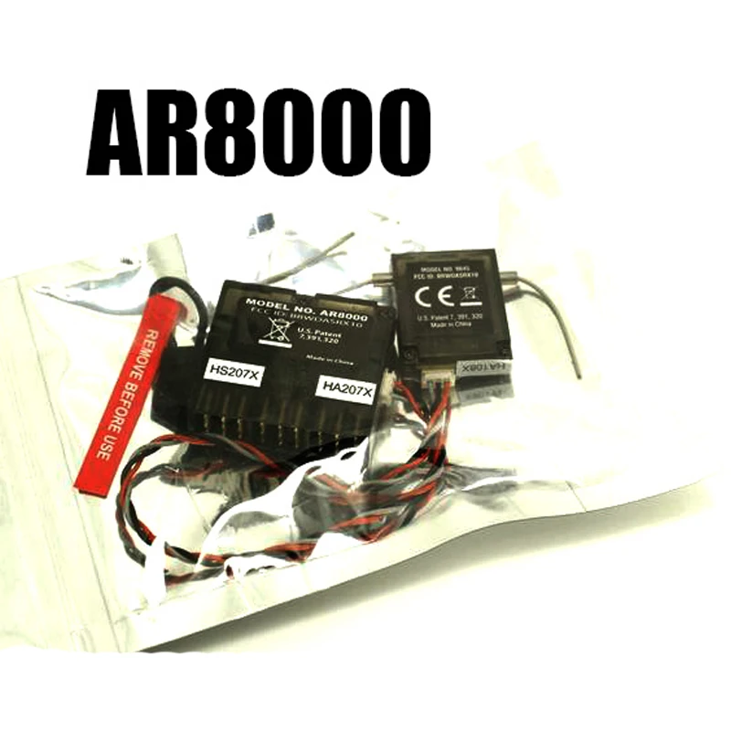 

AR8000 8CH Receiver DX8 Receiver W Remote Extension SPM SPEKTRUM DX9 DX8 Transmitter for Quadcopters Helicopters