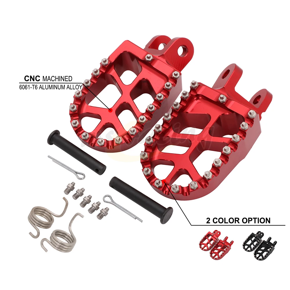 Подножка для ног мотоцикла алюминиевая педаль Honda CR 80R 85R 80RB CRM250 XR 250R 400R 600R 650L